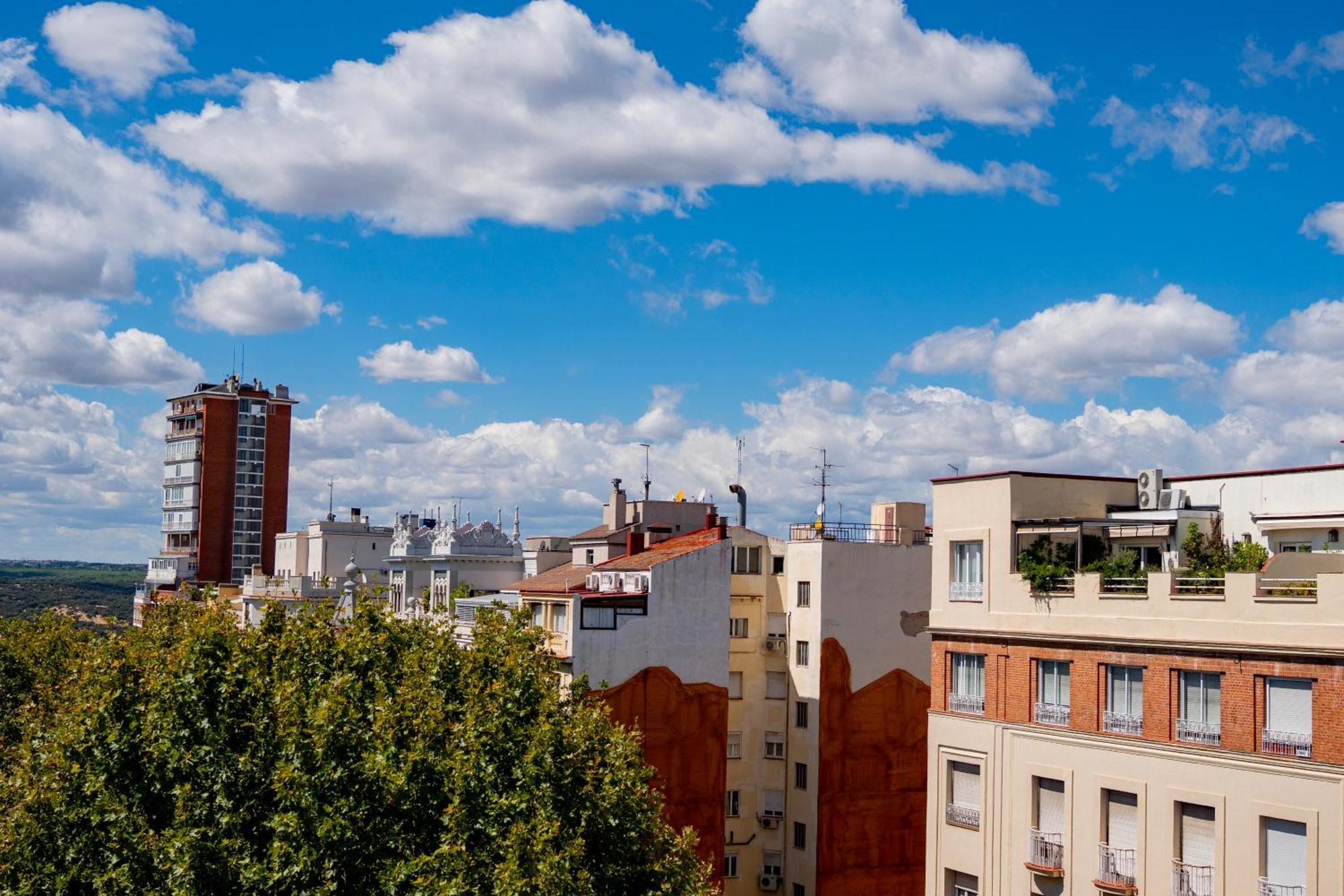 Aparto-Hotel Rosales Madrid Dış mekan fotoğraf