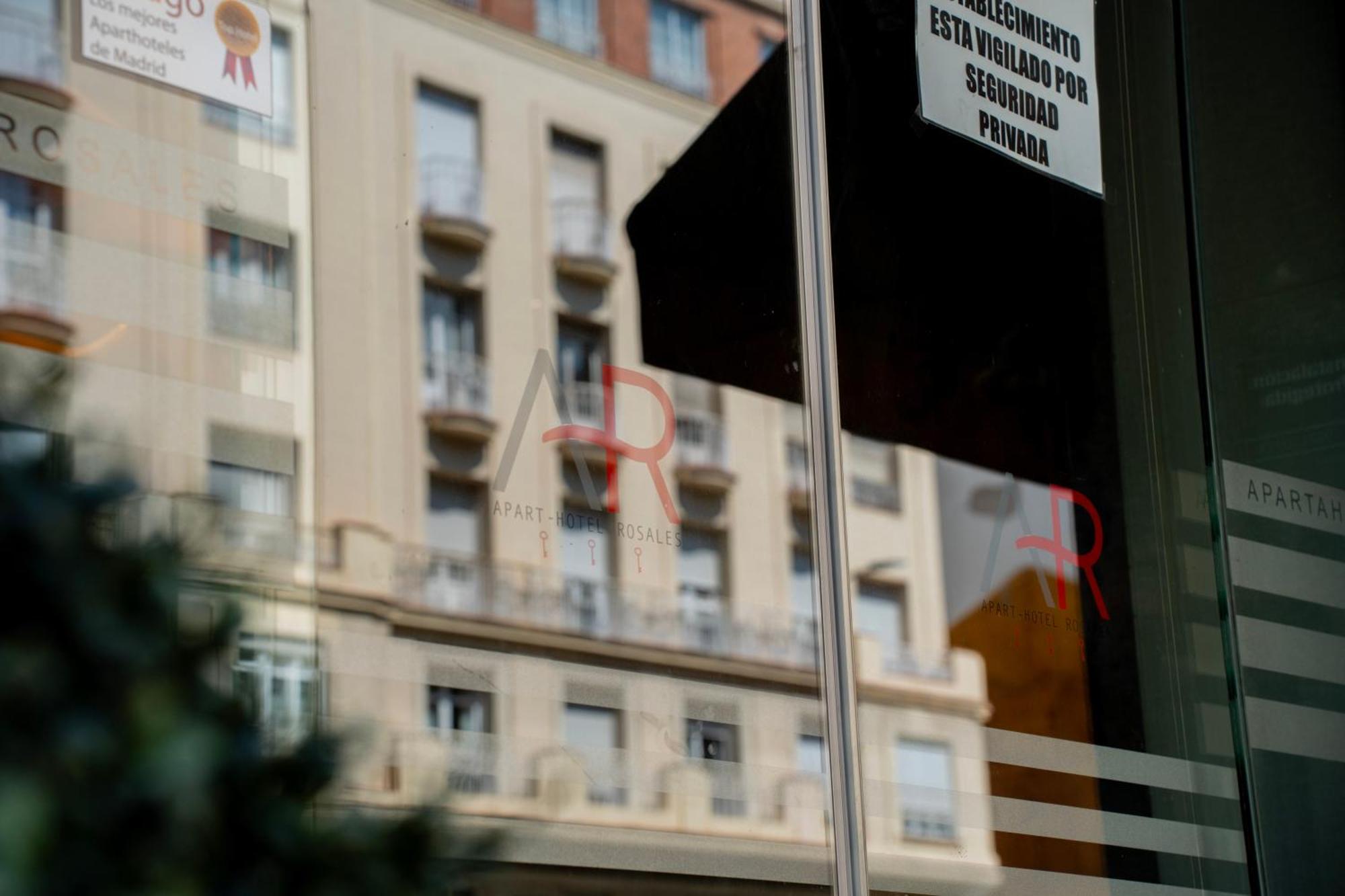 Aparto-Hotel Rosales Madrid Dış mekan fotoğraf