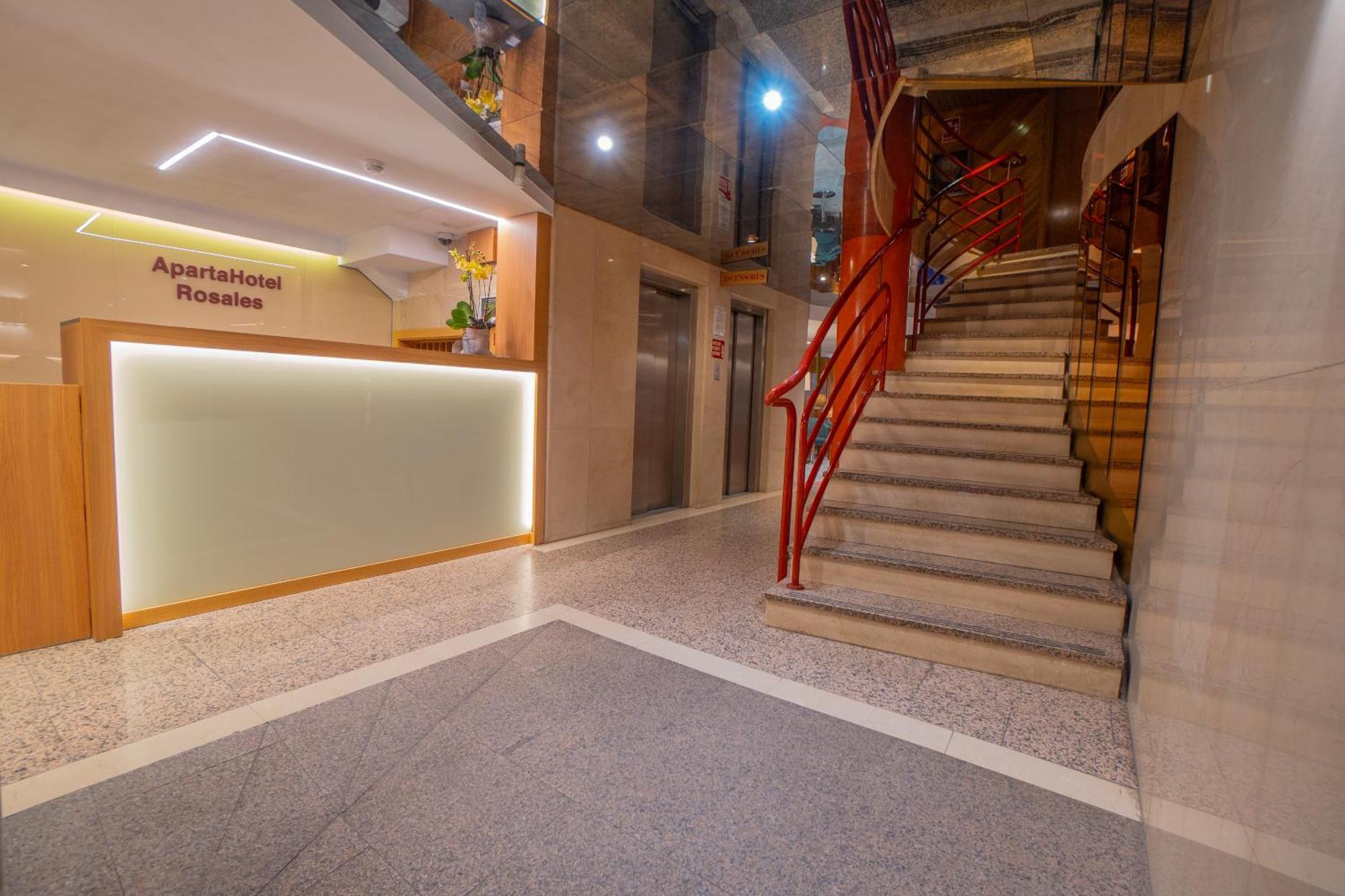Aparto-Hotel Rosales Madrid Dış mekan fotoğraf